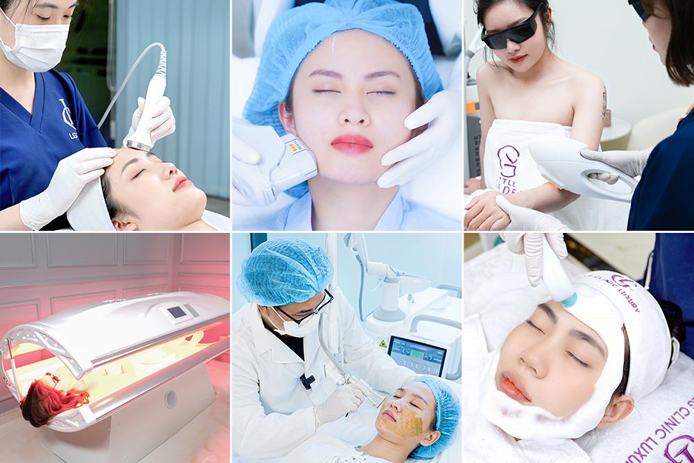 Dịch vụ làm đẹp da dạng, chất lượng hàng đầu tại LG Clinic